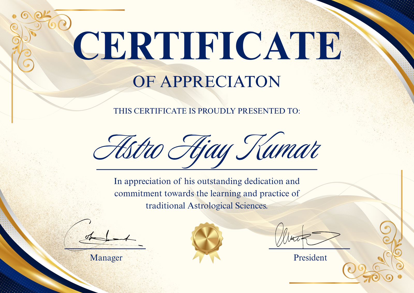 Certificate 3
